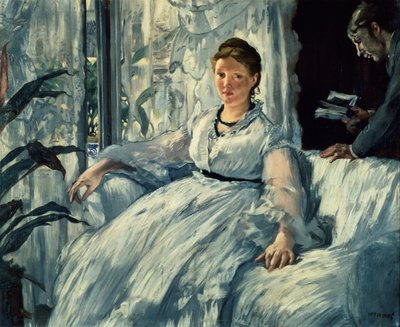 Reading by Édouard Manet